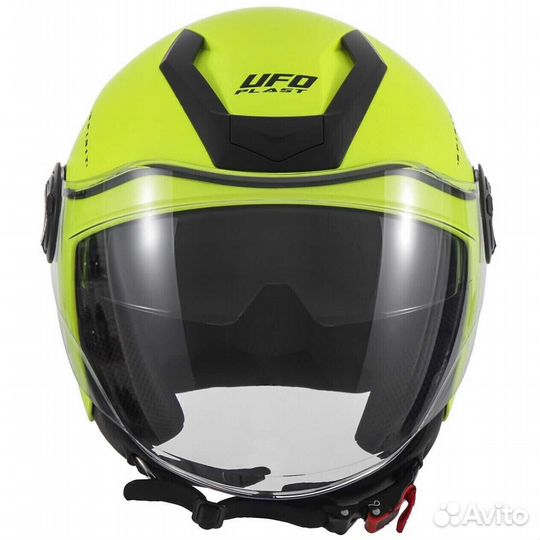 Ufo spirit Urban Jet Motorcycle Мотошлем Fluo Yell