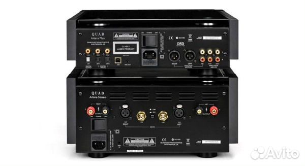 CD/DAC Quad Artera Play и Усилитель Artera Stereo