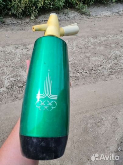 Сифон для газирования воды СССР Олимпиада 1980 год