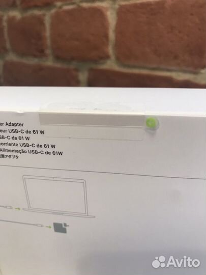 Зарядка Apple 61W USB-C Power Adapter новая