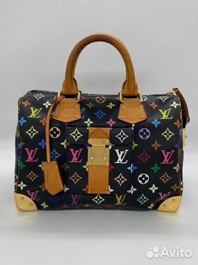 Louis Vuitton Multicolor Monogram Speedy 30 Boston