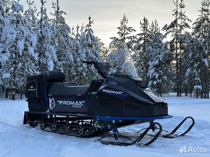 Снегоход promax yakut 500 версия 2.0 4T 20 черный