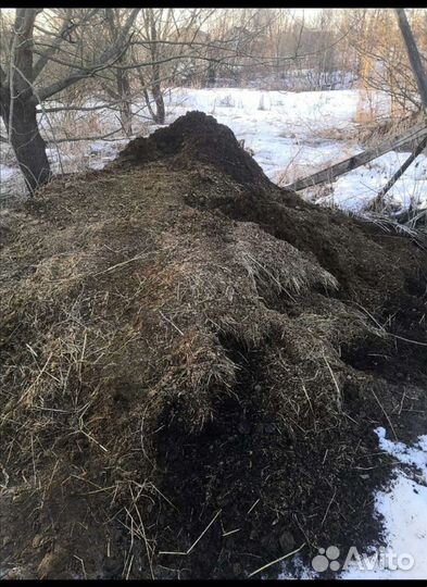 Навоз перегной в мешках