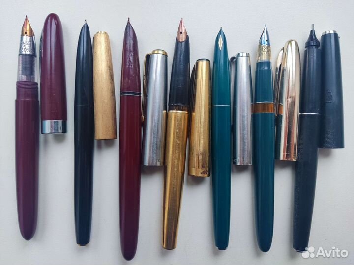 Ручки перьевые СССР, Китай винтажные