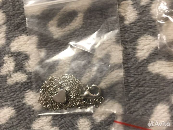 Кулон серебро