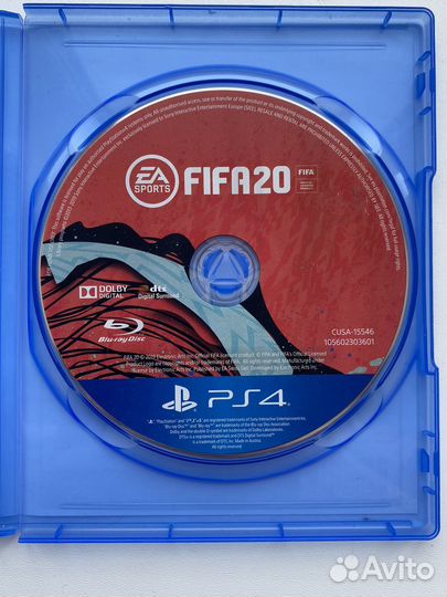 Игра для ps4 (Fifa 2020 )