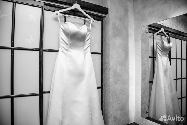 Элегантное свадебное платье