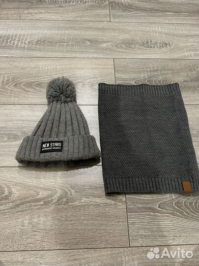 Шапка и снуд для мальчика