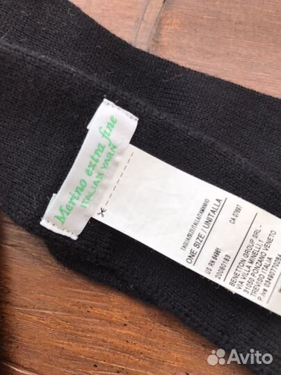 Галстук шерсть хлопок