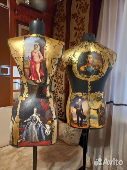 Манекен интерьерный. декор