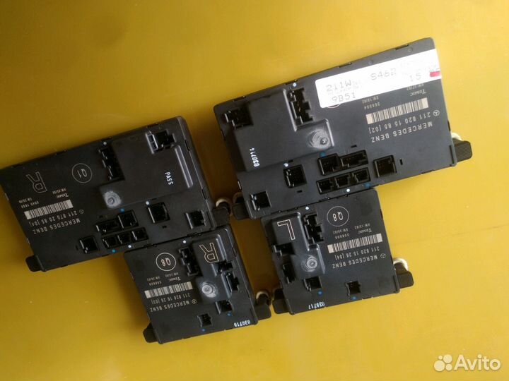 Блоки дверей на Мерседес W211