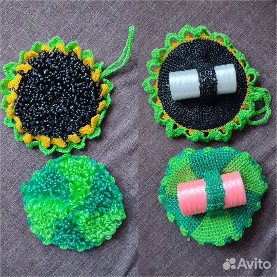 Мочалка ручной работы