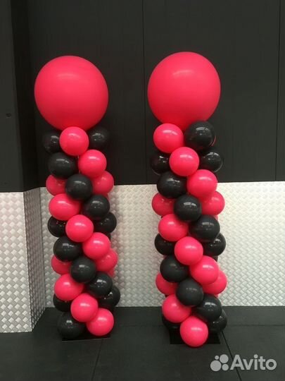 Арка из шаров украшение дверей