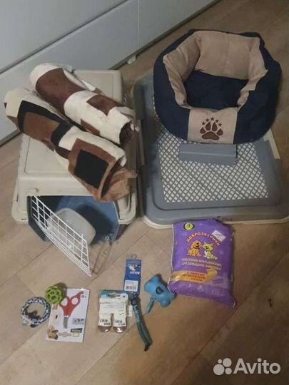 Переноска, миски, ошейники+++