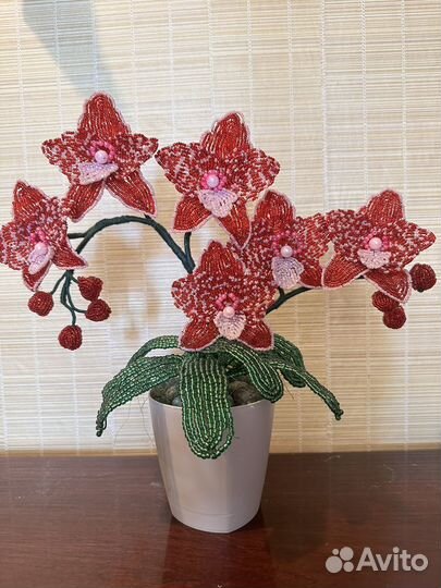 Орхидея ручной работы
