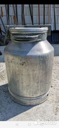 Фляга алюминиевая бу 40л