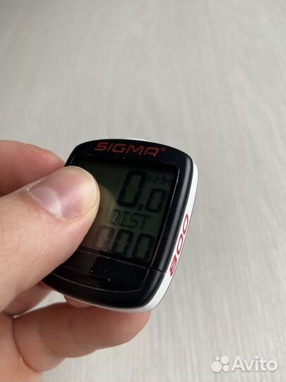 Велокомпьютер sigma 800