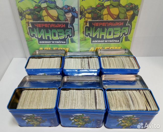 Карточки черепашки ниндзя Путь ниндзя Воины тени