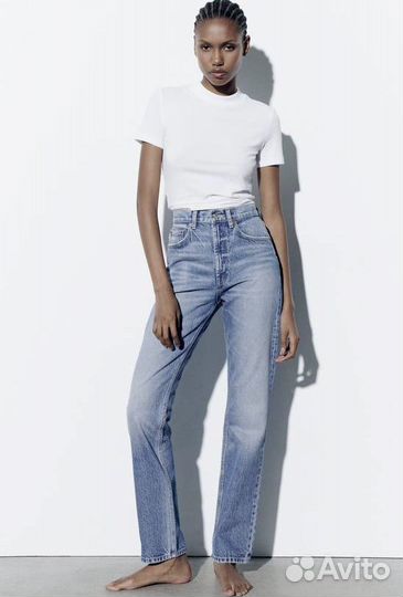Джинсы zara 38