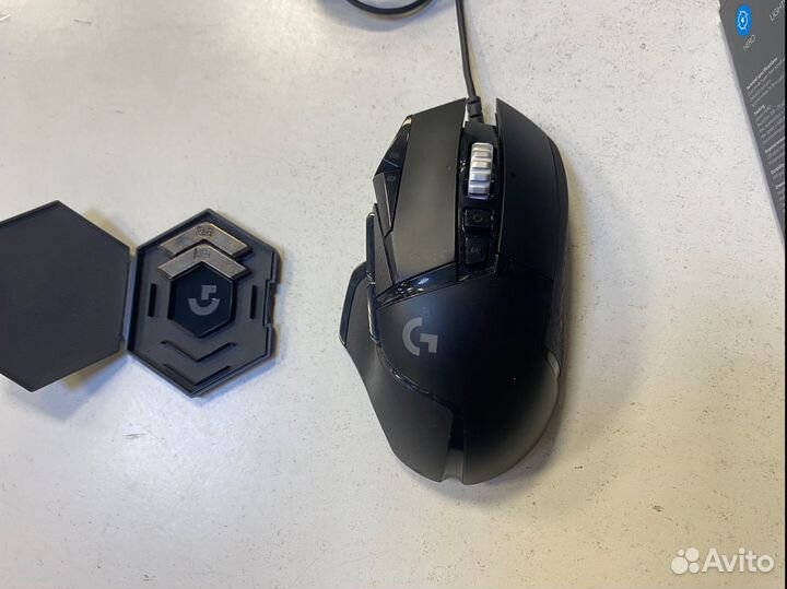 Игровая мышь Logitech G G502 Hero, черный