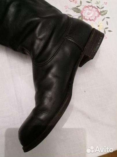 Сапоги офицерские хромовые