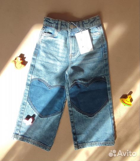 Джинсы для девочки новые