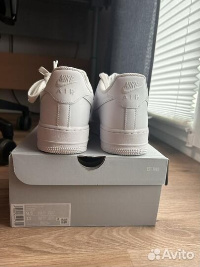 Кроссовки Nike Air Force 1 White (Арт.92227)