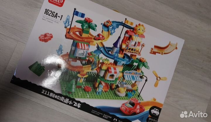 Конструктор совместимый с лего дупло новый горки