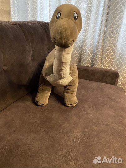 Мягкая игрушка йэттелик икеа, 90 см, Бронтозавр