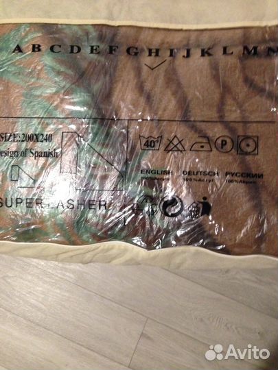 Плед покрывало Акрил 100 бу