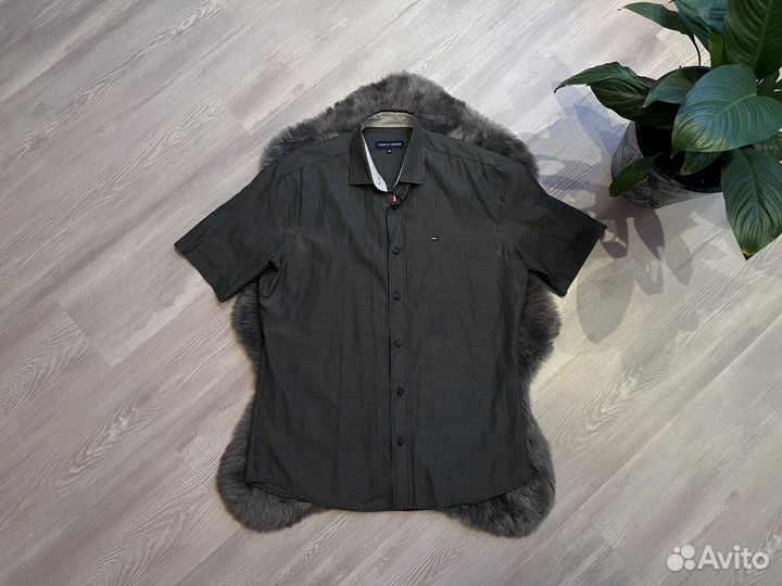 Tommy hilfiger рубашка мужская хлопок M