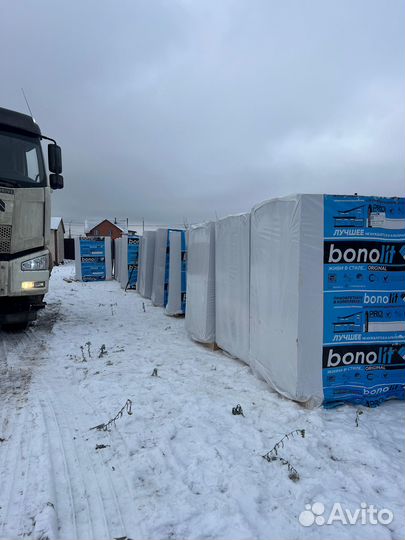 Строительные блоки из газобетона Бонолит