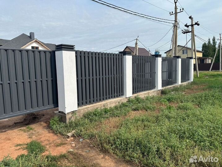 Штакетник металический / Забор