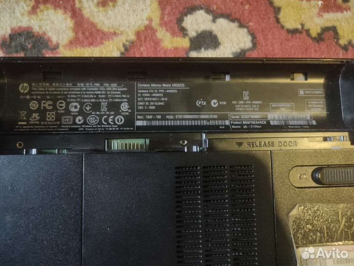 Ноутбук hp pavilion g6