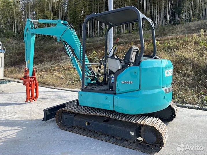 Мини-экскаватор Kobelco SK55SR(Canopy), 2016