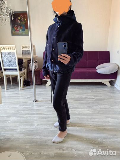 Куртка женская zara 42 оригинал шерсть