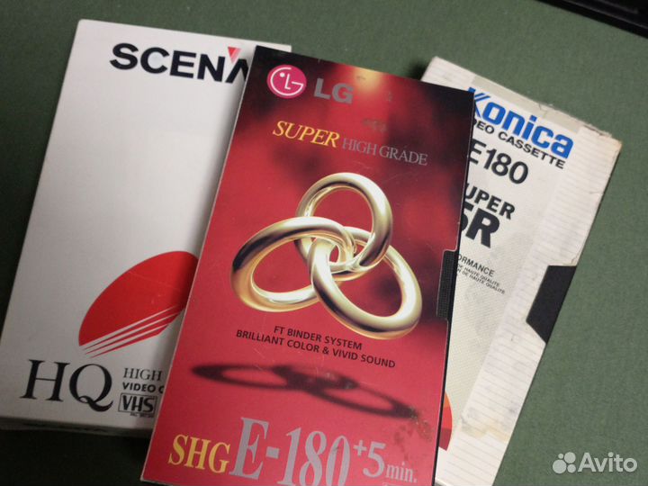 Видеокассеты vhs