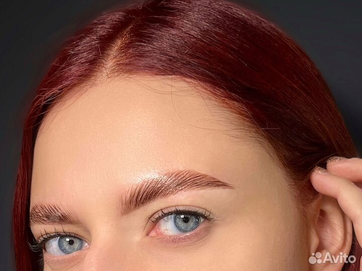 Оформление бровей