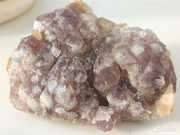 Раухтопаз друза