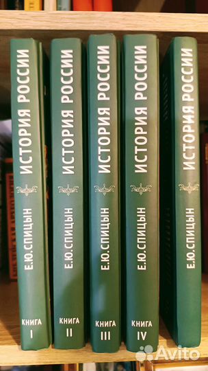История России 5 томов. Евгений Спицын