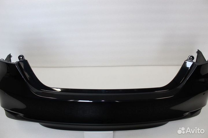 Задний бампер camry 70 черный без дефектов