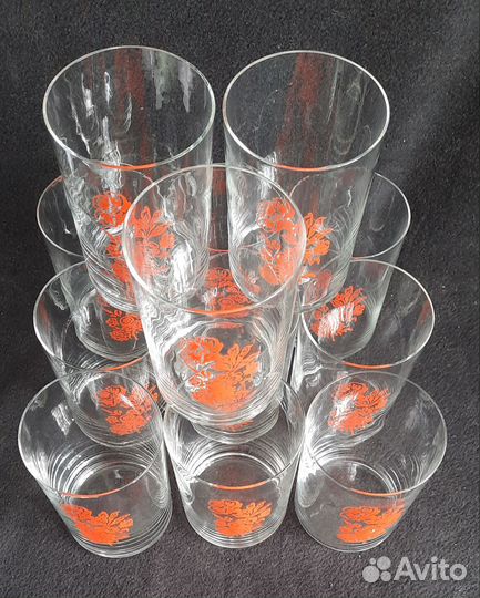 Набор стаканов - 12 штук