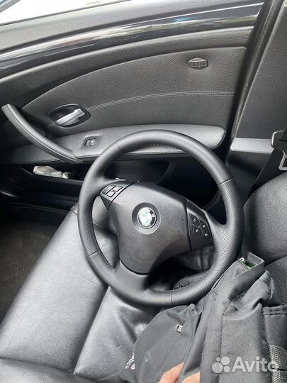 Руль бмв е60 рест под кнопку с подогревом