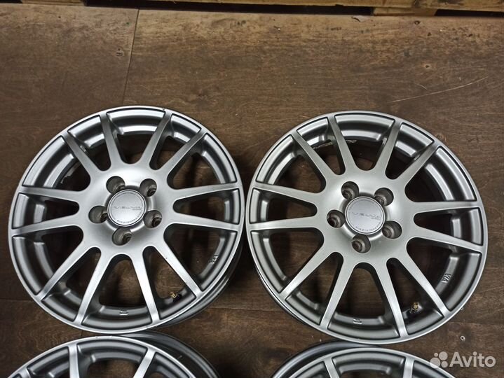 Диски 15 5х100 ET43 темные из Японии