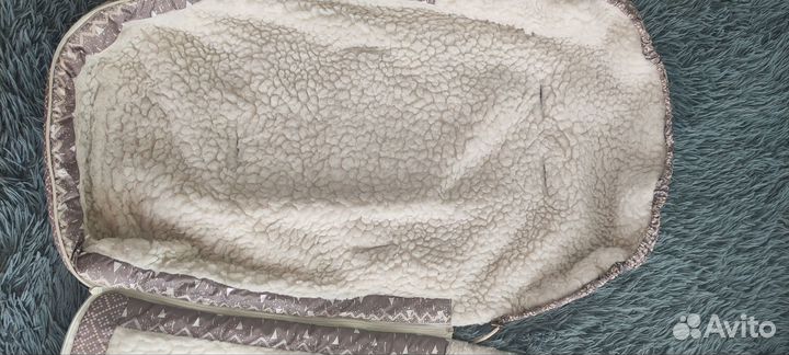 Зимний конверт в коляску