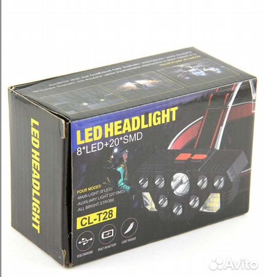 Налобный фонарь CL - T28