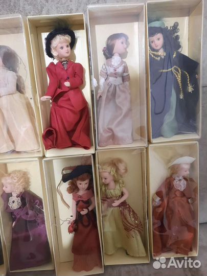 Кукла фарфоровая коллекционная Дамы эпохи