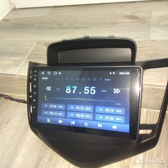 Штатная магнитола на chevrolet cruze j300