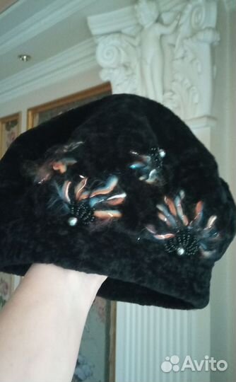 Берет меховой