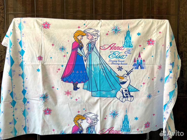 Детское постельное белье 1.5 для девочки хлопок